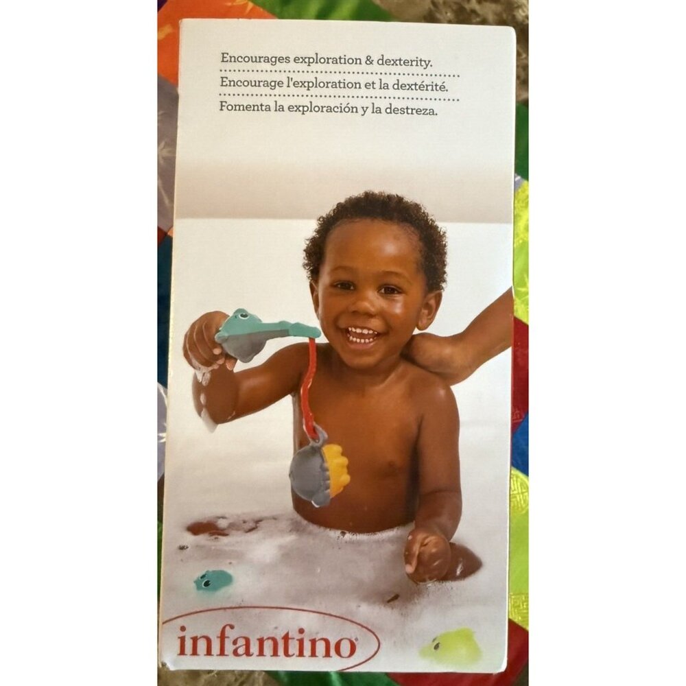 Brand New Seaked Rare Infantino splish & splash bath playset - Picture 12 of 12